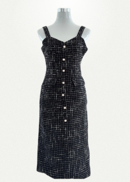 Elise tweed dress