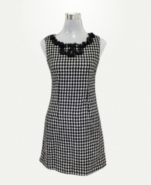Kendall houndstooth mini